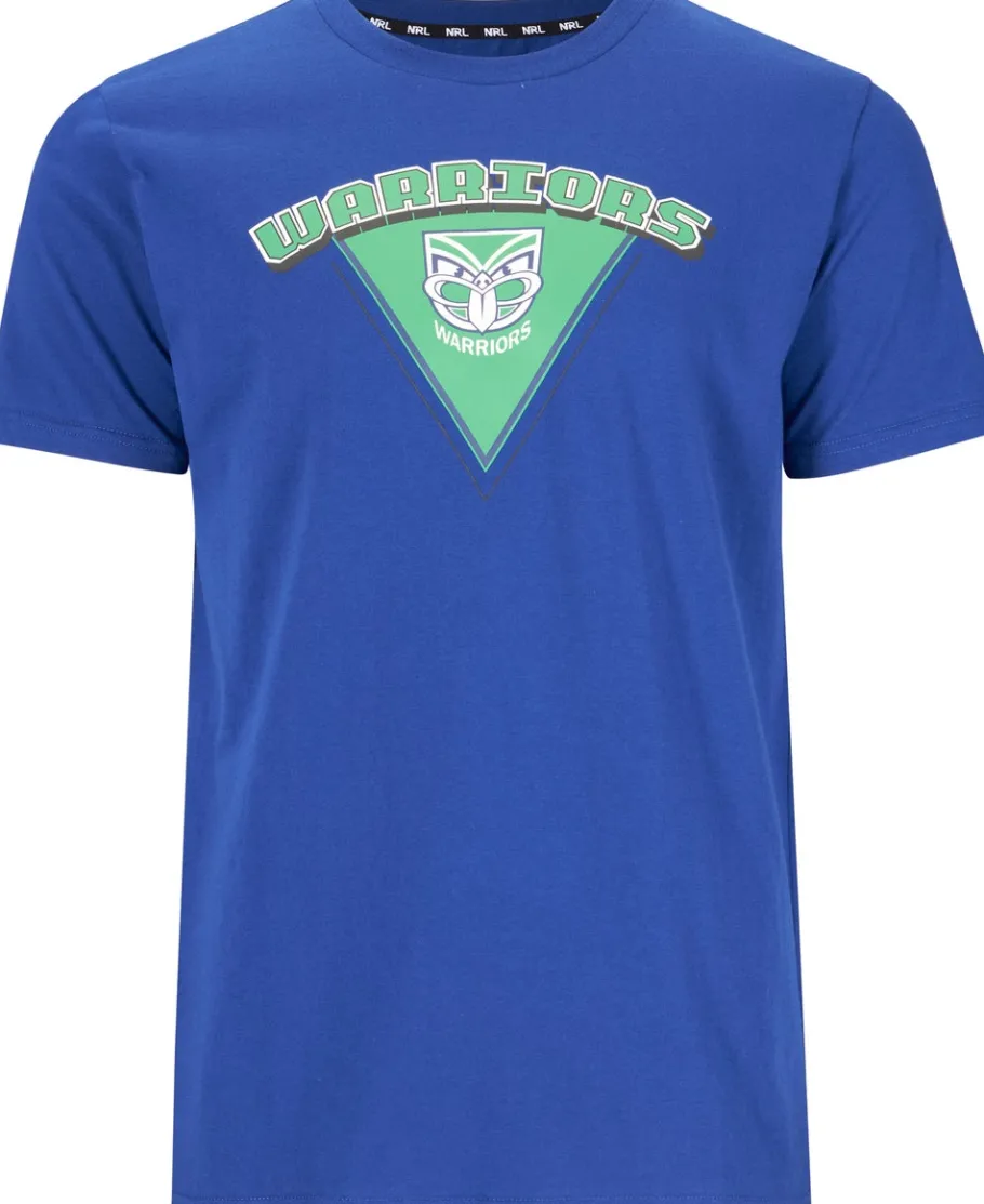 Outlet Adults' Warriors NRL Cotton Tee T-Shirts|Tops
