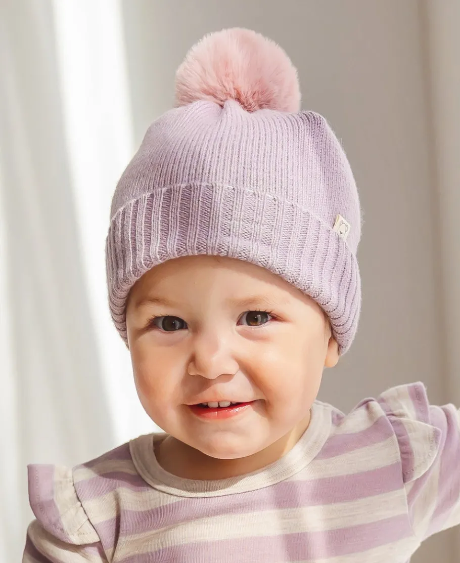 Outlet Babies' Chunky Merino Beanie Merino