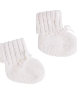 Fashion Babies' Cotton Knit Booties Accessories