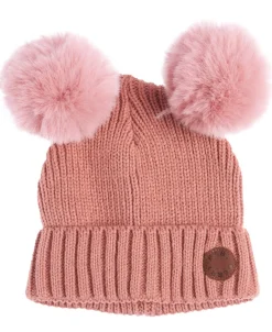 Fashion Babies' Double Pom Pom Beanie Accessories