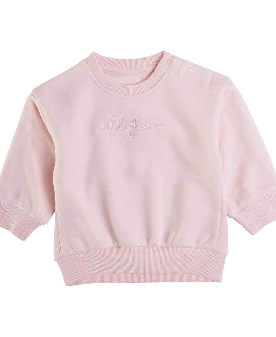Fashion Babies' Embroidered Crew Sweatshirt Sweats & Fleece