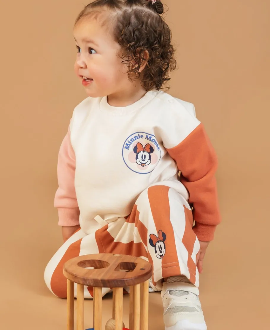 Clearance Babies' Minnie Mouse Tracksuit Set Kids Licensed Clothing