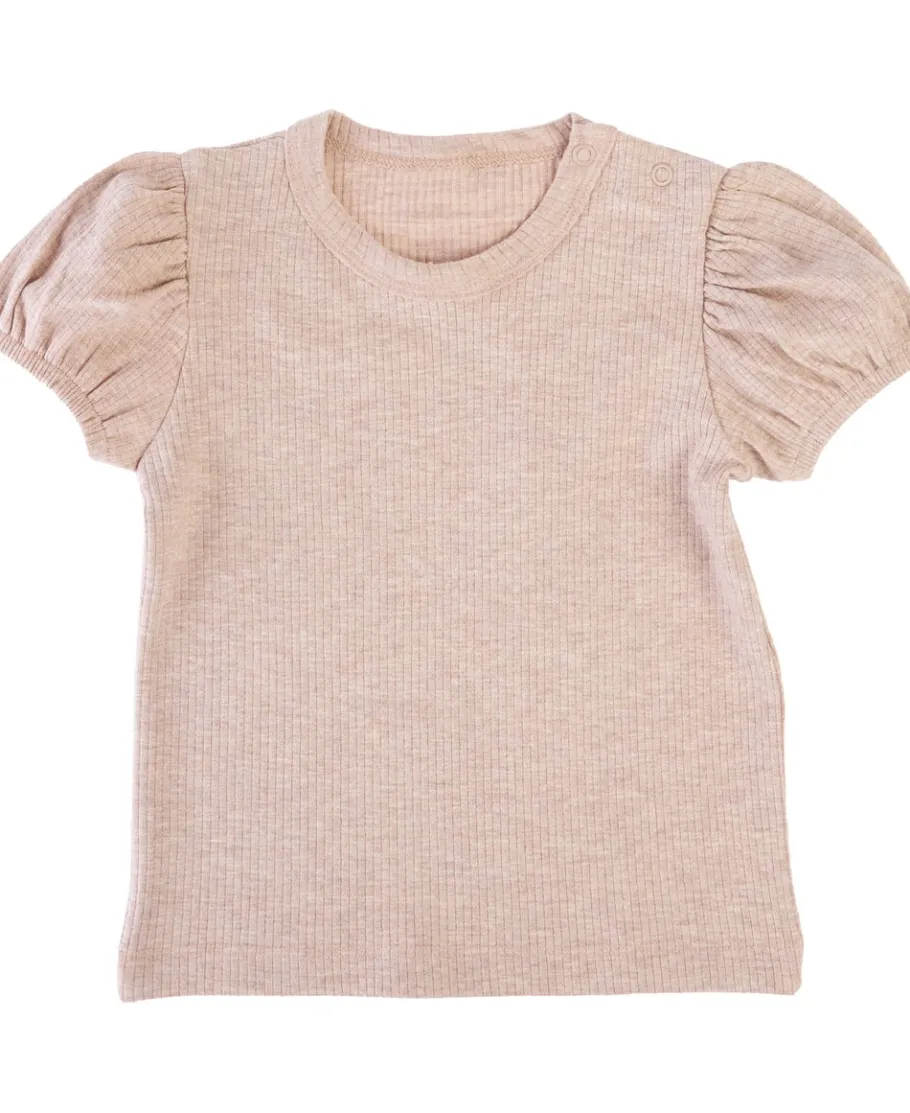 Discount Babies' Rib Short Sleeve Tee Tops|Baby Essentials