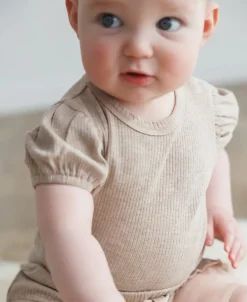 Discount Babies' Rib Short Sleeve Tee Tops|Baby Essentials