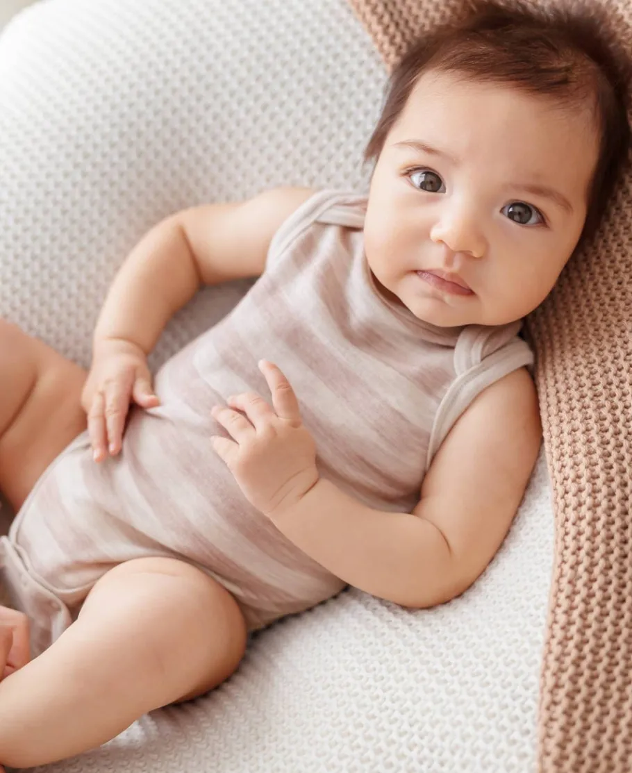 Discount Babies' Sleeveless Merino Bodysuit Merino