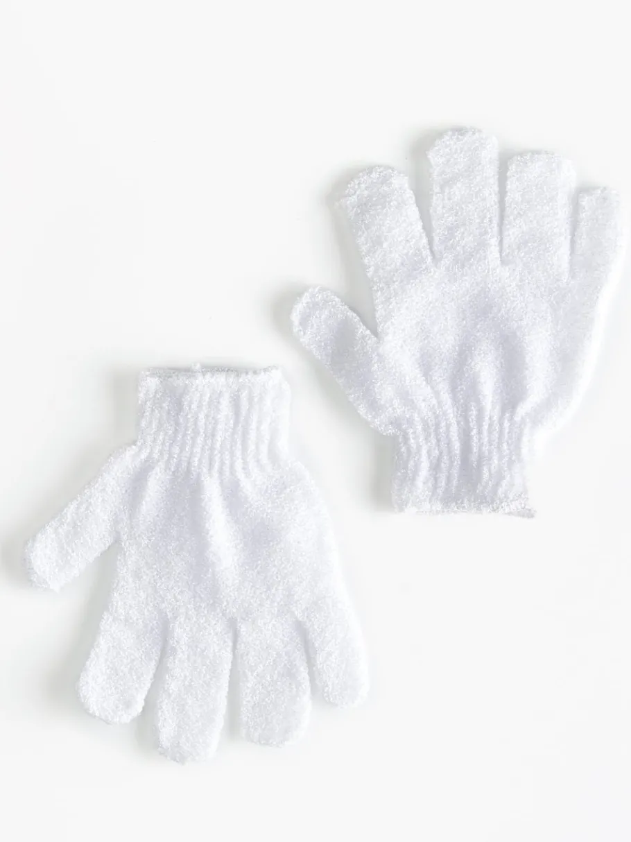 New Exfoliating Gloves Beauty Essentials