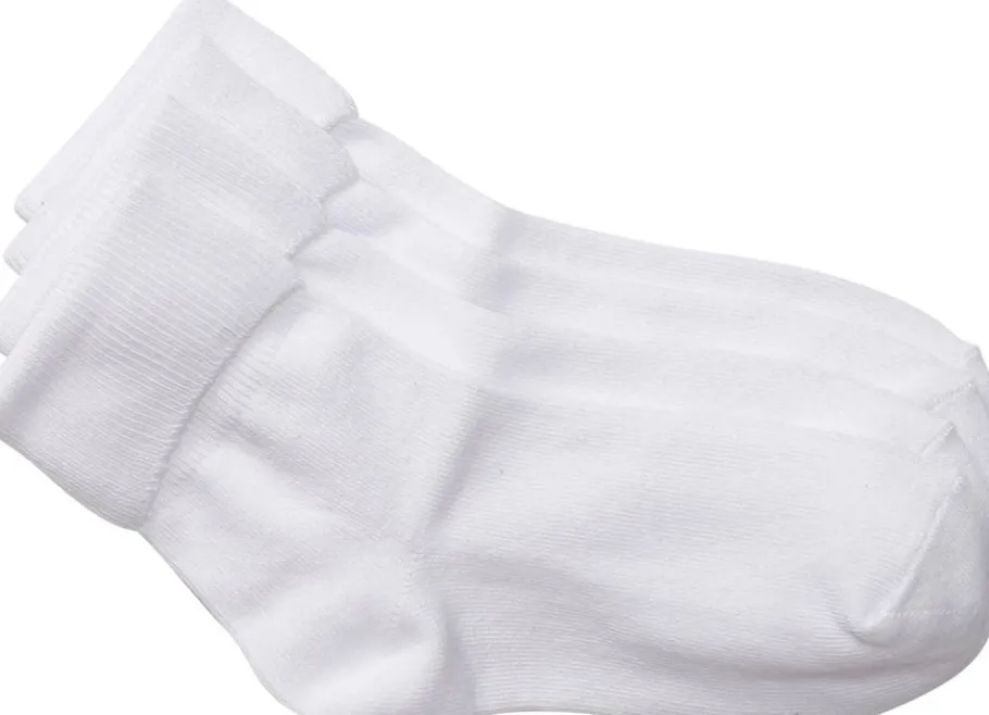 Best Kids' 2 Pack Turnover School Socks Kids School Uniforms|Underwear