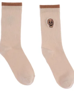 Discount Kids' Embroidered Rib Crew Socks Kids Underwear|Accessories