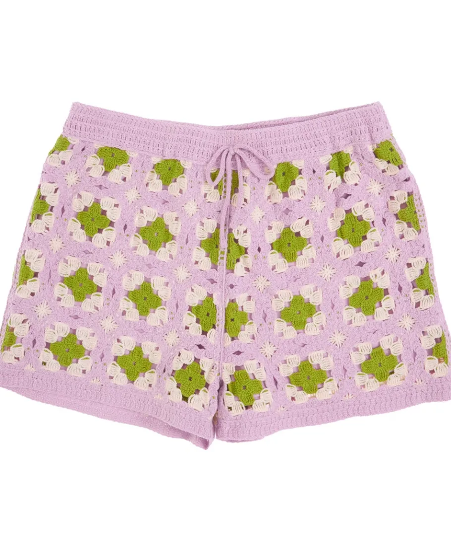 Sale Kids' Floral Crochet Shorts Kids Bottoms|Kids 8 - 16