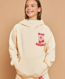 Online Kids' Front & Back Puff Print Hoodie Kids Sweats + Fleece|Tops