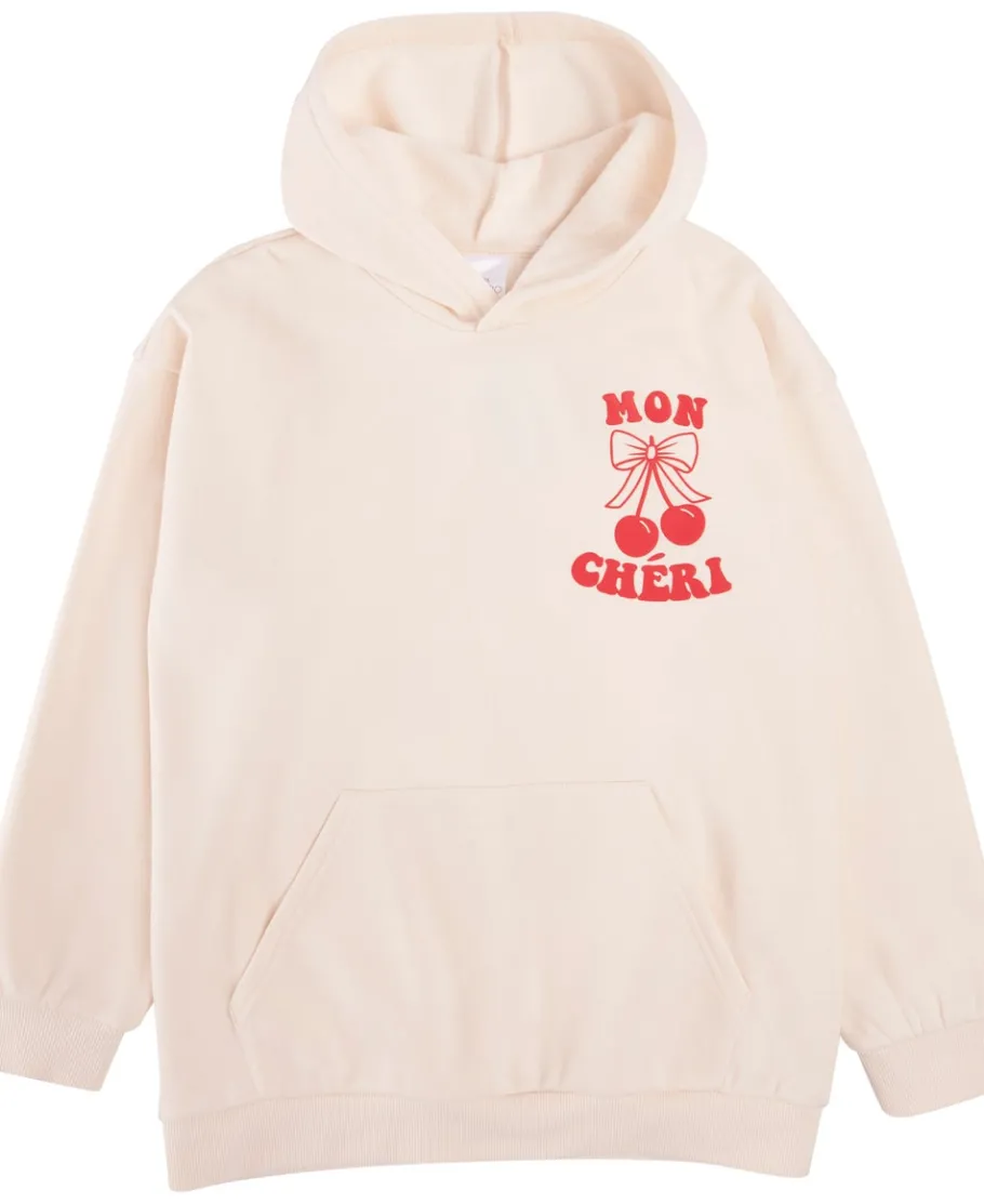 Online Kids' Front & Back Puff Print Hoodie Kids Sweats + Fleece|Tops