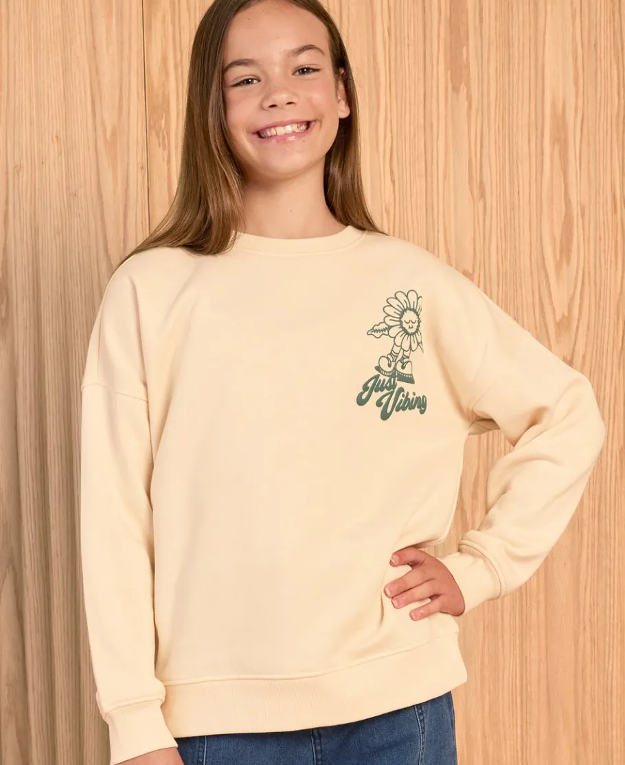 Best Kids' Front & Back Puff Print Sweatshirt Kids Sweats + Fleece|Kids 8 - 16