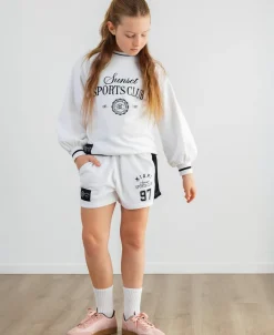 Outlet Kids' Gather Detail Sporty Sweatshirt Kids Sweats + Fleece|Kids 8 - 16
