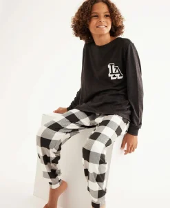 Hot Kids' Long Sleeve Soft Touch PJs Kids Sleepwear