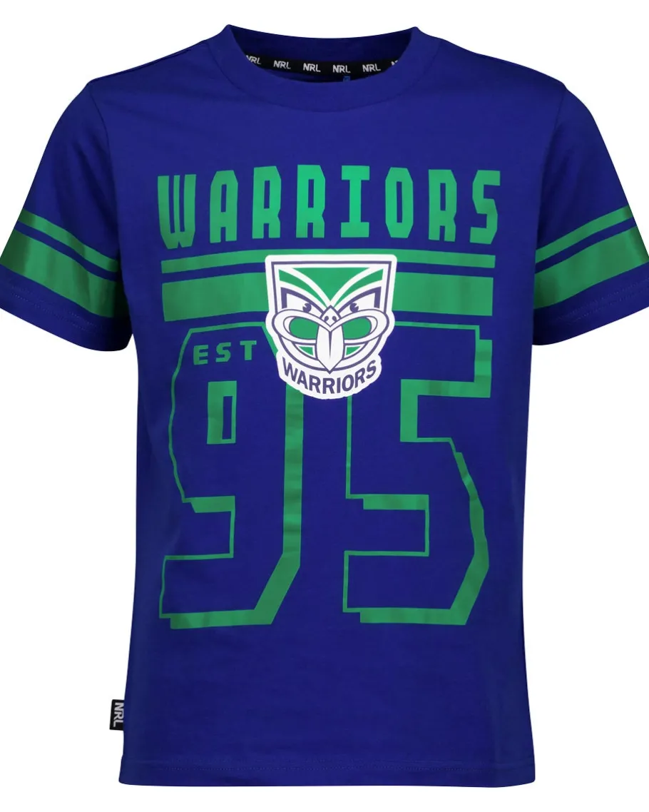 Sale Kids' NRL Warriors Cotton Tee Kids Tops|T-Shirts