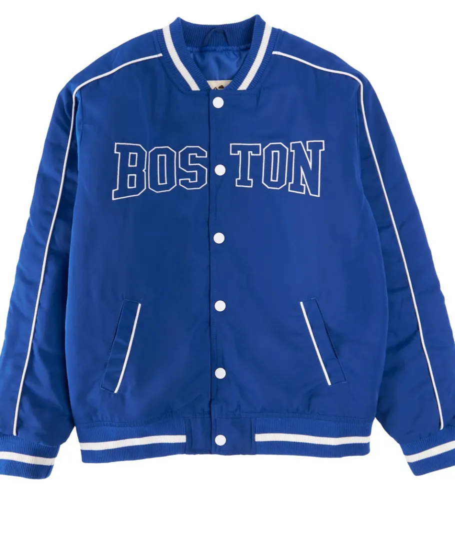 Sale Kids' Piped Collegiate Bomber Jacket Kids Jackets|Kids 8 - 16
