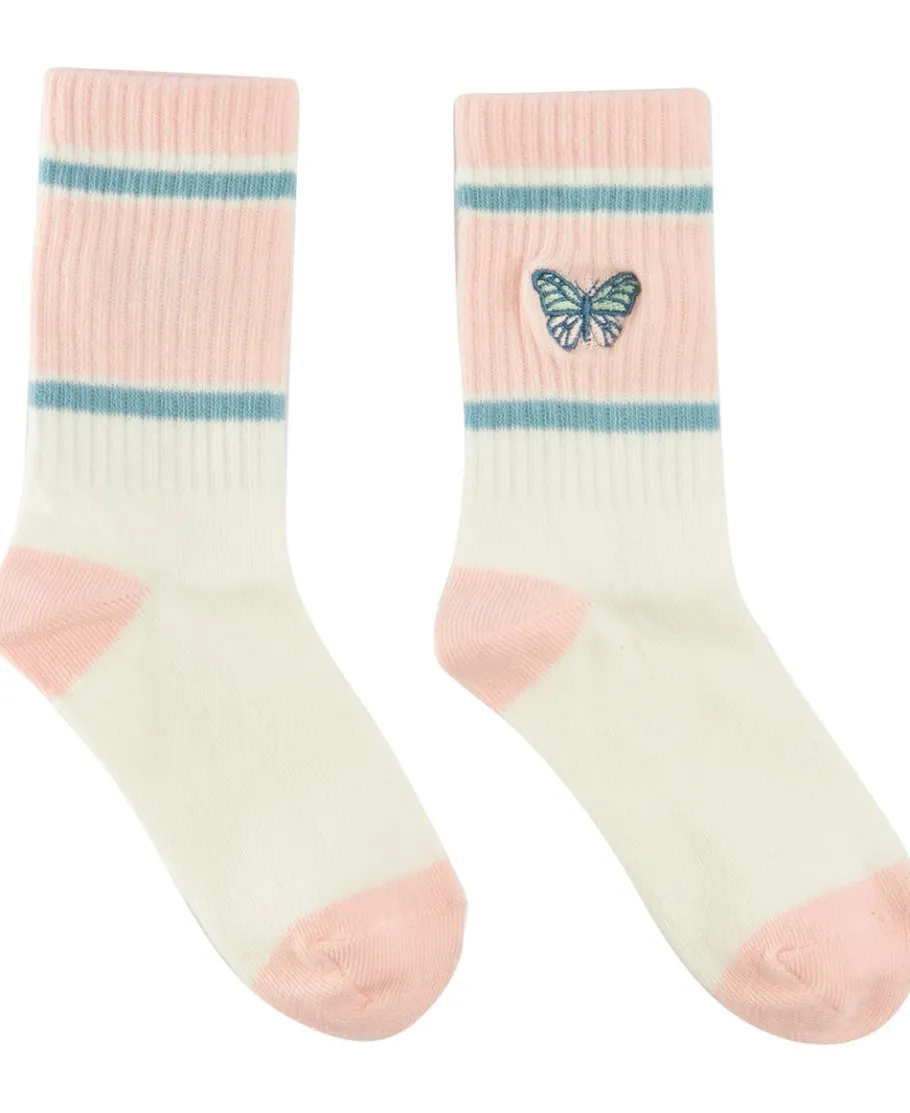 Best Kids' 1pk Rib Embroidered Crew Sock Kids Underwear|Accessories