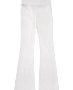 Discount Kids' Plain Roll Waist Flares Kids Bottoms|Essentials