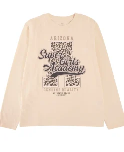Hot Kids' Printed Long Sleeve Tee Kids T-Shirts|Essentials