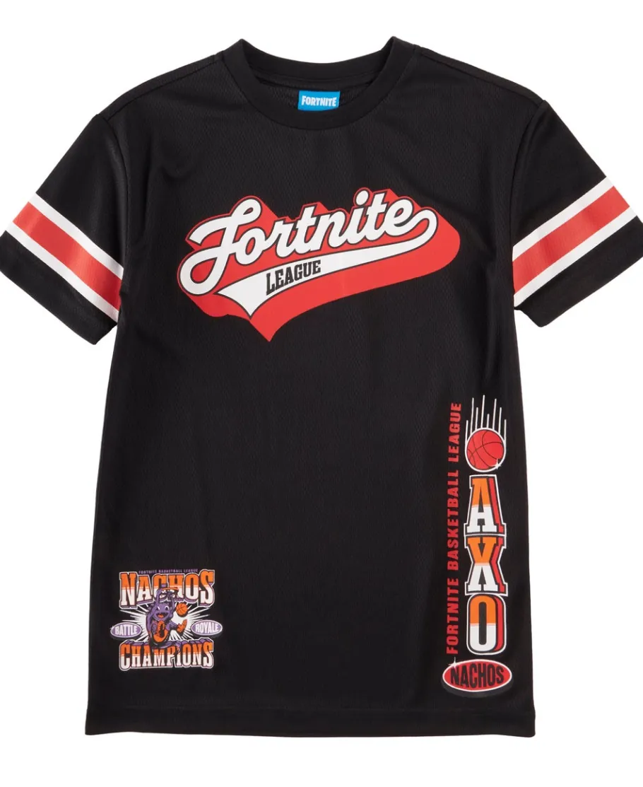 Fashion Kids' Short Sleeve Fortnite Mesh Tee Kids Licensed Clothing|Tops