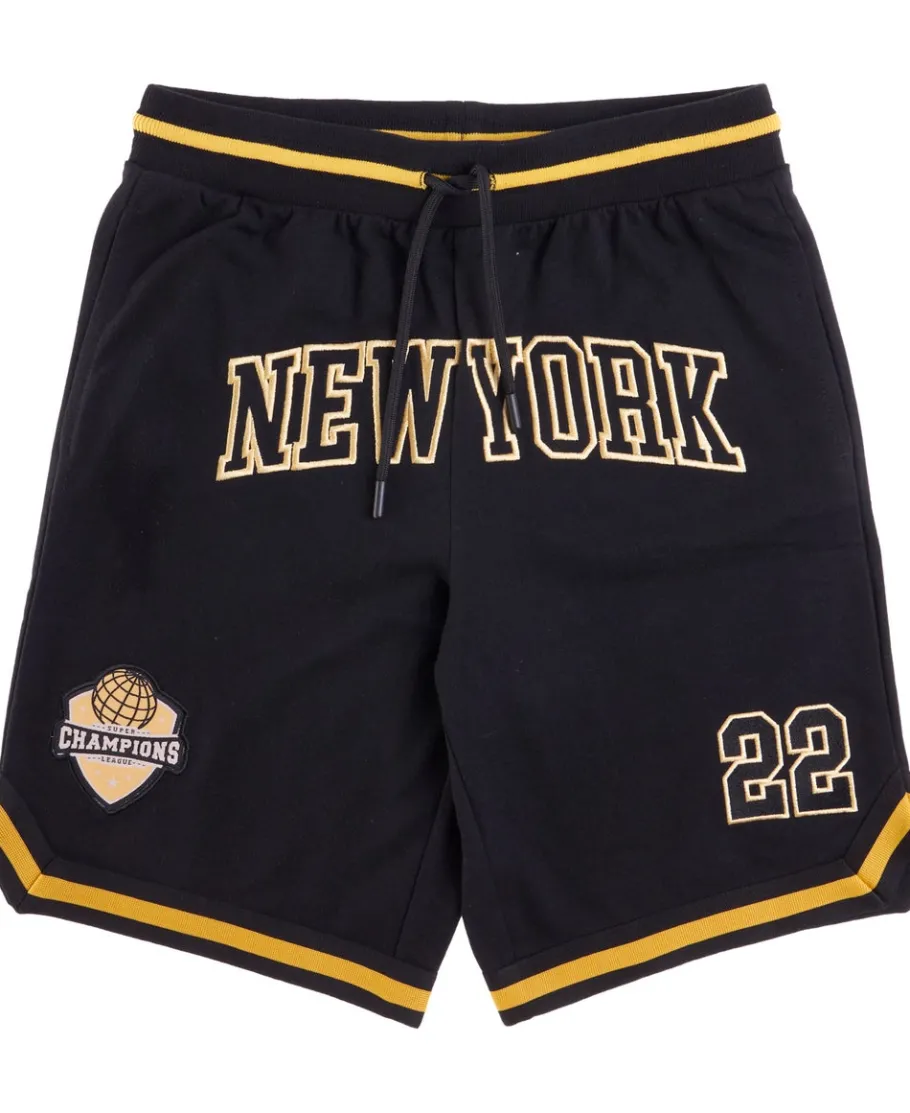Online Kids' Sporty Terry Applique Short Kids Bottoms|Kids 8 - 16