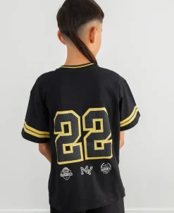 Sale Kids' V Neck Sporty Jersey Tee Kids Tops|T-Shirts