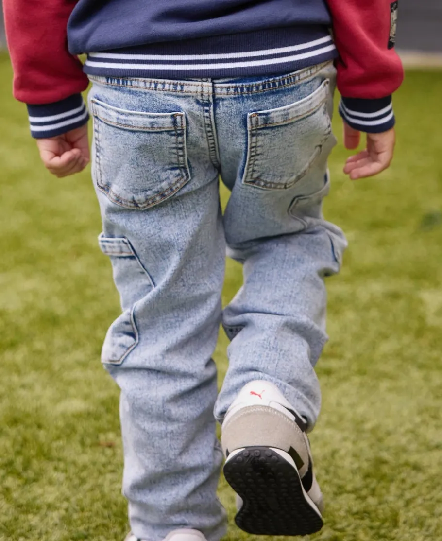 Outlet Little Kids' Denim Cargo Jean Kids Bottoms|Kids 1 - 7