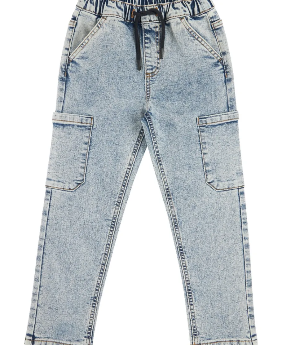 Outlet Little Kids' Denim Cargo Jean Kids Bottoms|Kids 1 - 7