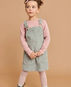 New Little Kids' Embroidered Cord Skirtall Kids Dresses|Kids 1 - 7