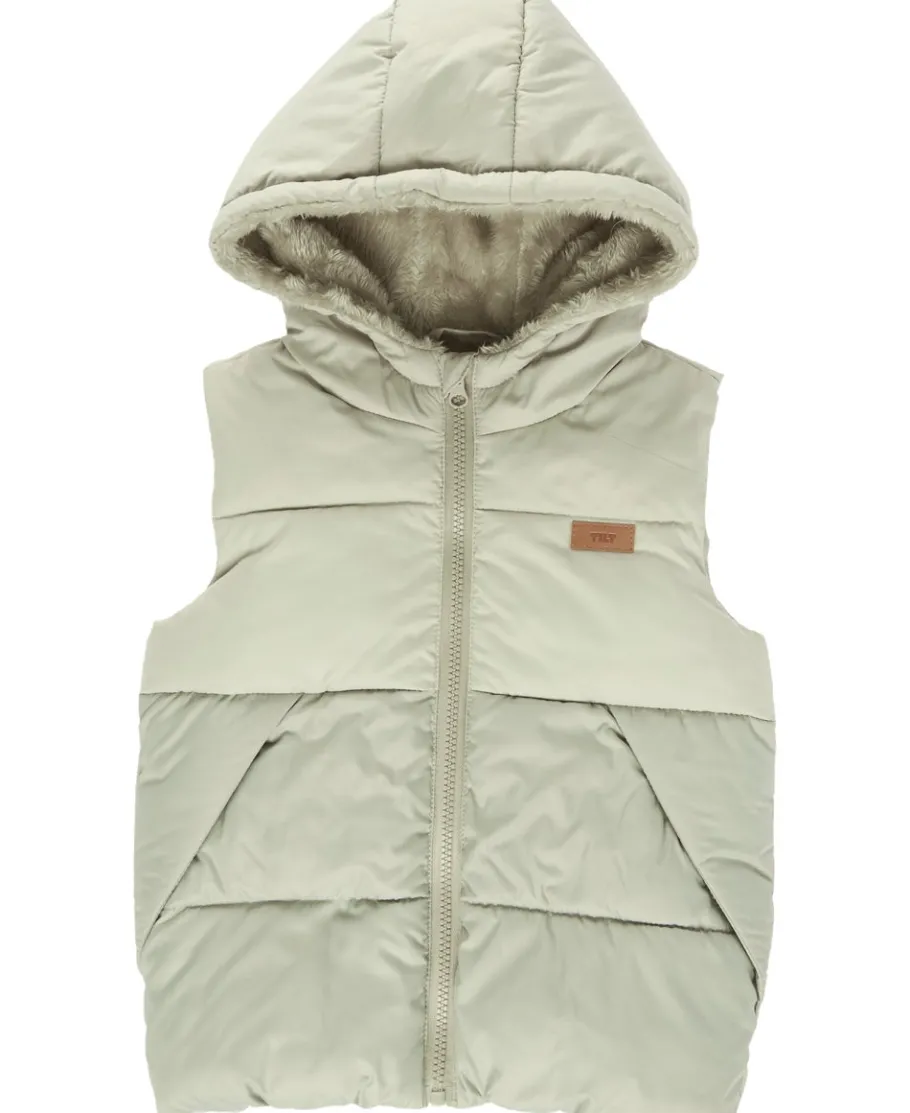Clearance Little Kids' Fleece Lined Hooded Puffer Vest Kids Jackets|Kids 1 - 7
