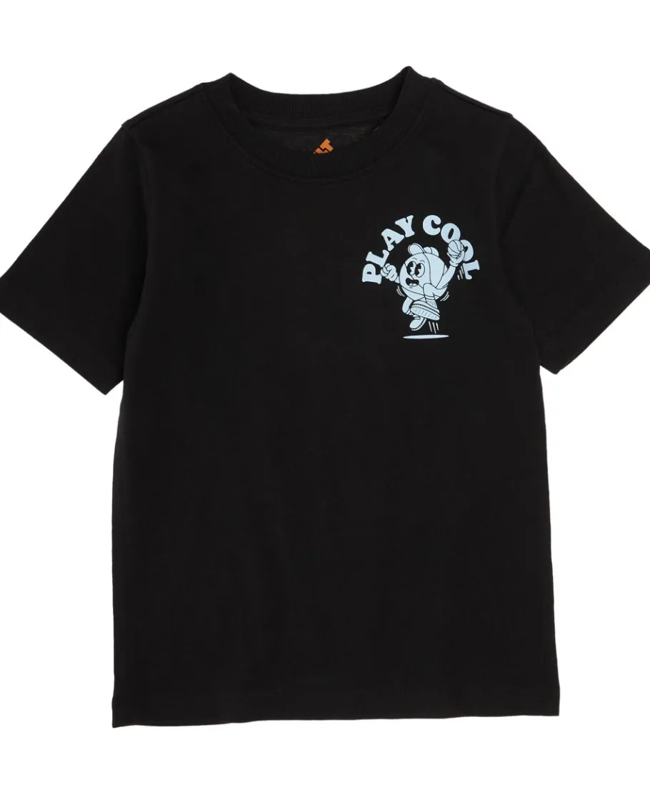 Outlet Little Kids' Front & Back Print Short Sleeve Tee Kids Tops|Essentials