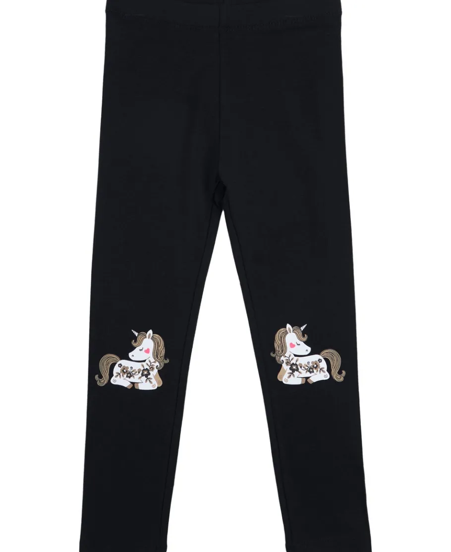 Hot Little Kids' Knee Print Legging Kids Bottoms|Essentials