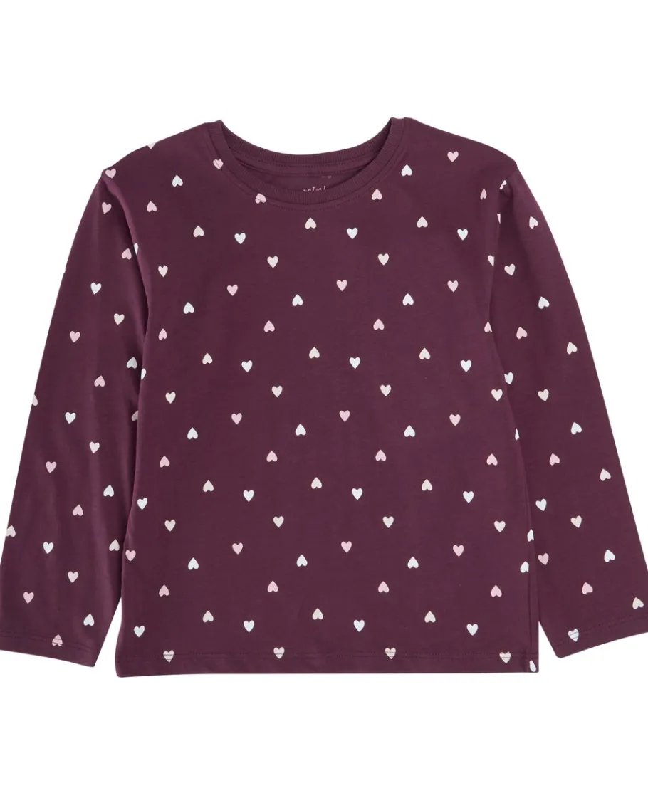 Discount Little Kids' Long Sleeve All Over Print Tee Kids Tops|T-Shirts