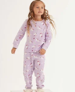 Online Little Kids' Long Sleeve Knit PJs Kids Sleepwear|Kids 1 - 7