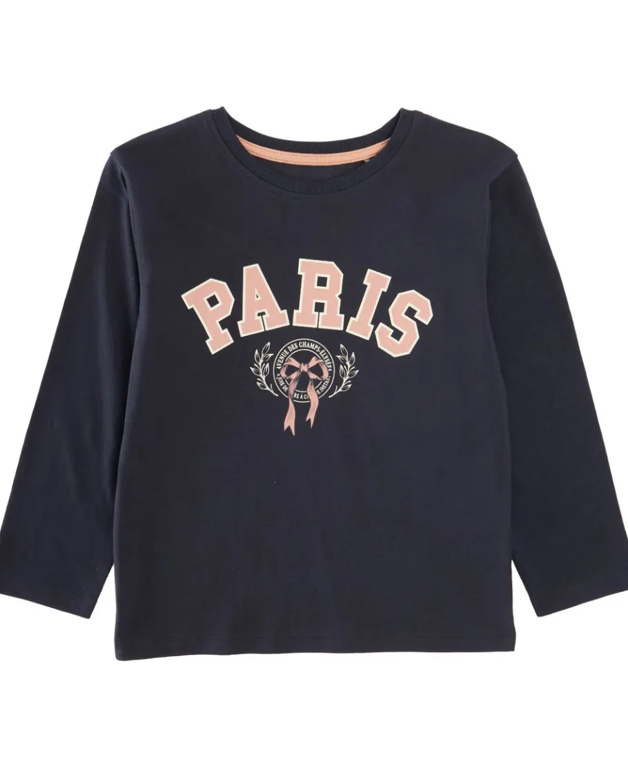 Sale Little Kids' Long Sleeve Print Tee Kids Tops|T-Shirts