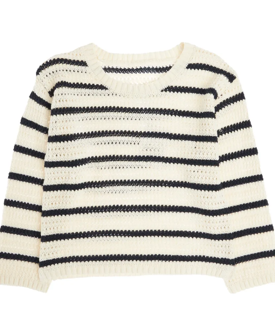 Clearance Little Kids' Long Sleeve Stripe Knit Jumper Kids Tops|Kids 1 - 7