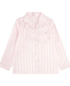 Online Little Kids' Long Sleeve Satin PJs Kids Sleepwear|Kids 1 - 7