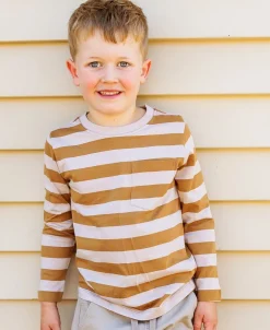 Outlet Little Kids' Long Sleeve Stripe Tee Kids Tops|T-Shirts