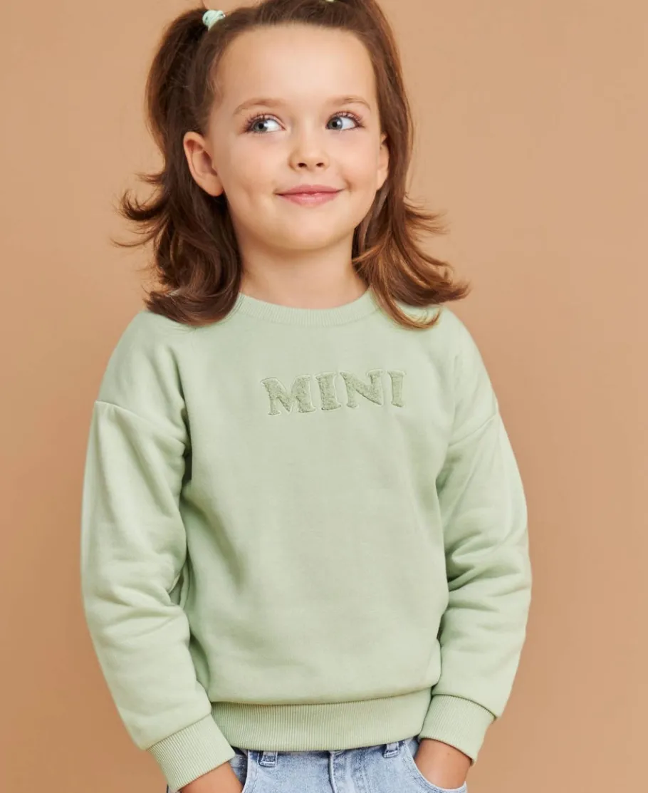 Sale Little Kids' Mini Me Boucle Sweatshirt Kids Sweats + Fleece|Kids 1 - 7