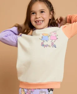 Discount Little Kids' Peppa Pig Hoodie Kids Sweats + Fleece|Licensed Clothing