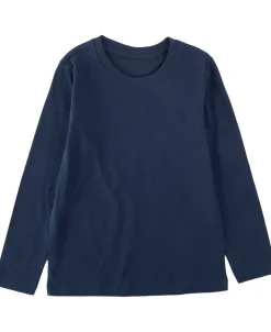 Discount Little Kids' Plain Long Sleeve Tee Kids Tops|T-Shirts