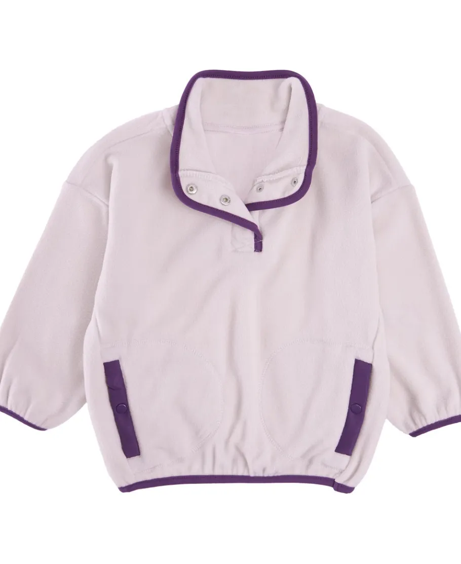 Best Little Kids' Polar Fleece Contrast Bind Sweatshirt Kids Sweats + Fleece|Kids 1 - 7