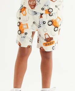 Clearance Little Kids' Print Knit Shorts Kids Bottoms|Essentials