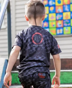 Clearance Little Kids' Print Sporty Mesh Tee Kids Tops|T-Shirts
