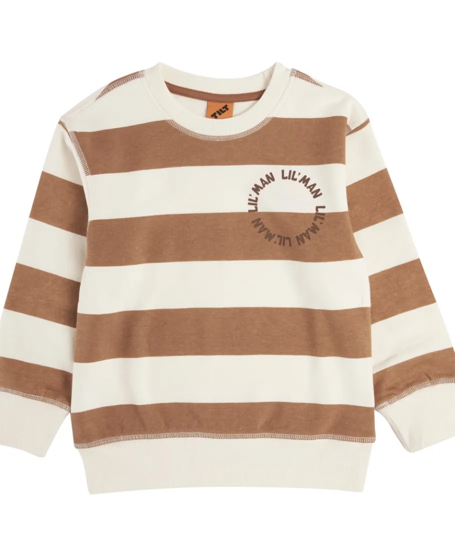 Clearance Little Kids' Printed Stripe Sweatshirt Kids Sweats + Fleece|Kids 1 - 7