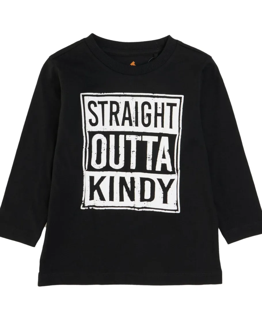 Hot Little Kids' Puff Print Long Sleeve Tee Kids Tops|T-Shirts