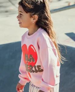 Hot Little Kids' Puff Print Sweatshirt Kids Sweats + Fleece|Kids 1 - 7