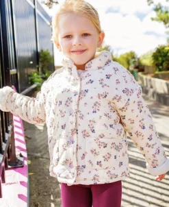 Hot Little Kids' Quilted Muslin Sherpa Jacket Kids Jackets|Kids 1 - 7