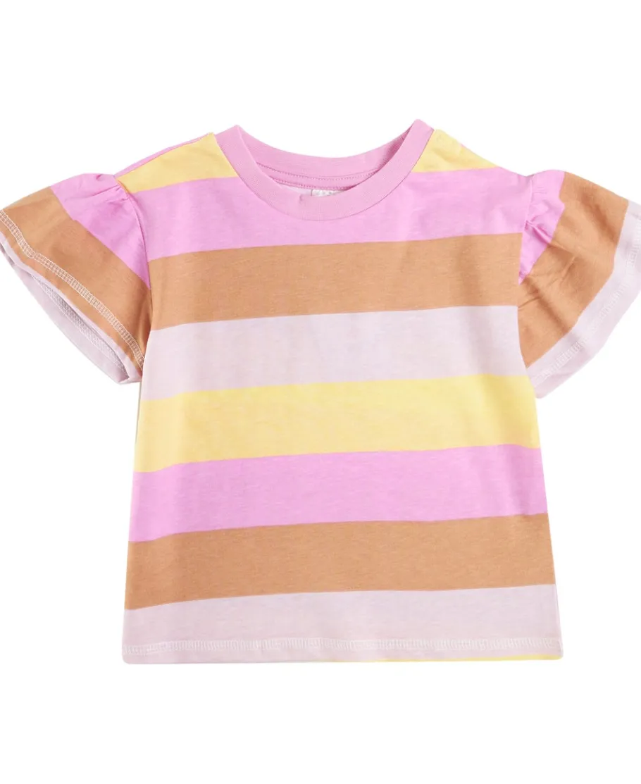 Online Little Kids' Short Sleeve Striped Tee Kids Tops|T-Shirts
