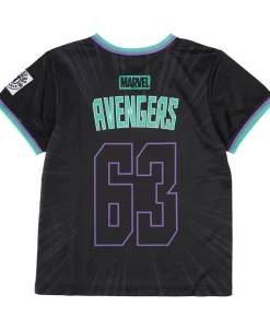 Outlet Little Kids' Short Sleeve Avengers Mesh Tee Kids Licensed Clothing|Tops